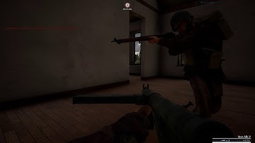 Heelsum city fighting down a staircase brutal close combat - Post Scriptum