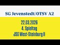 Saison 25/26 Kreisliga 4. Spieltag -JSG West Steinburg II