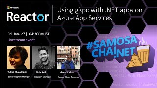 Using gRpc with .Net apps on Azure App Services | #SamosaChai.NET