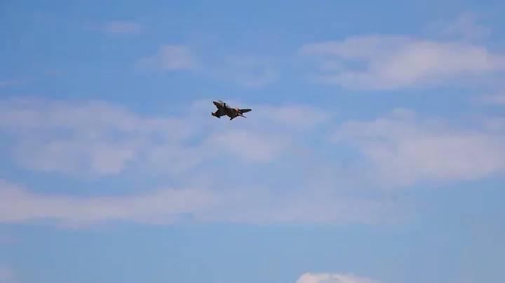 F 4 Phantoms in Full Afterburner High Speed Pass 4K