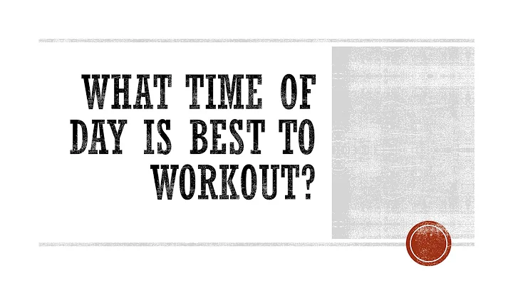 What Time of Day is Best to Workout?