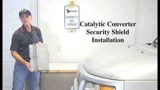 Honda Element Catalytic converter security shield, CARB-compliant, Catalytic converter theft