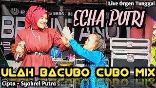 Echa Putri  Ulah Bacubo Cubo Mix  Cover  Minang Remix  Brenntano    Orgen Tunggal