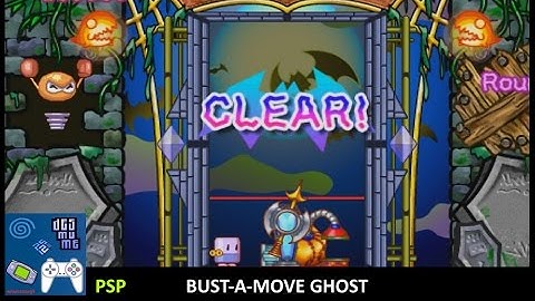 Bust-a-move ghost [PSP] - Playable gameplay PPSSPP 1.3