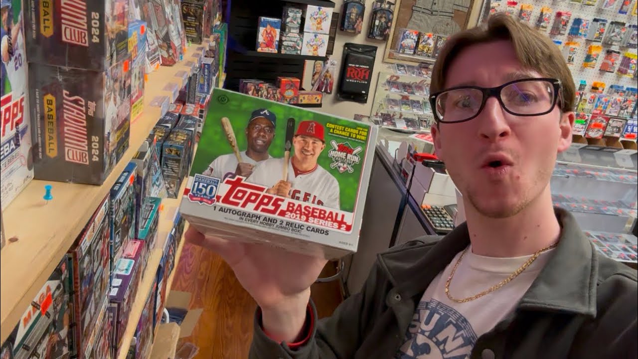 HUGE AUTO!! NO WAY! 2019 TOPPS SERIES 2 JUMBO BOX OPENING! INSANE