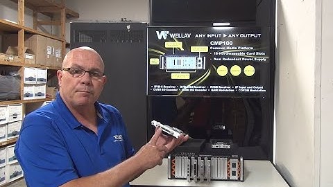 WellAv Sencore Omnihub 16-02 16 Module Chassis Dual Power Supplies Basic Overview and Features