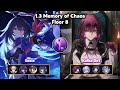 1.3 Memory Of Chaos 8 (MoC) - E0 Seele x E0 Kafka DoT - Honkai: Star Rail