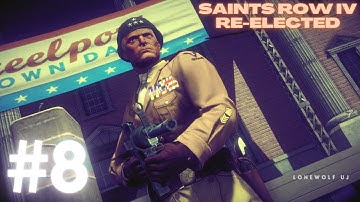 #8 - Saints Row IV - Re-Elected || Saving Kenzie || Walkthrough Gameplay by UJ- PC(No Narration)
