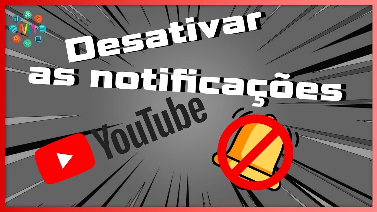 🔕 Como DESATIVAR notificações do Youtube - YouTube