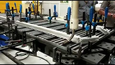 Profile Welder - Rollform Bin & Pallets Welding by Nikit Engineers Welding Automation