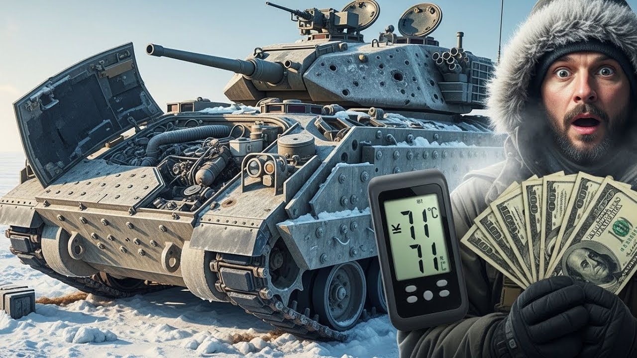 $1000 at −71°C — No One Believed This Bradley M2 Armored Vehicle Was That Cheap or Could Be Fixed