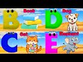A for Apple , A for Ant " | Phonics Song Two Words -  ABC Phonics Song - Toddler learning Video
