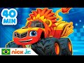 Blaze e os Monster Machines | 40 minutos dos melhores resgates de animais do Blaze ! | Nick Jr.