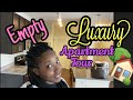 My Luxury Apartment Tour 🏡❤️ #LuxApartment #EmptyTour #Jennboo