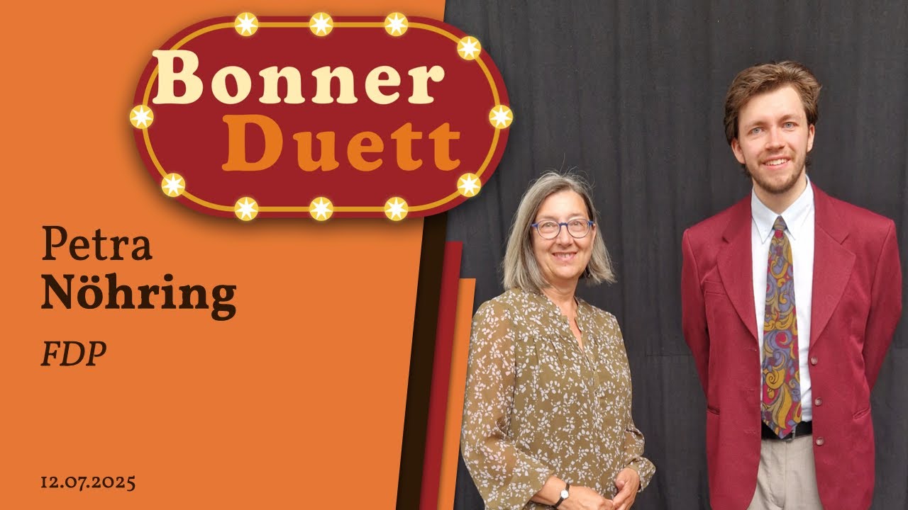 Petra Nöhring (FDP) im Bonner Duett