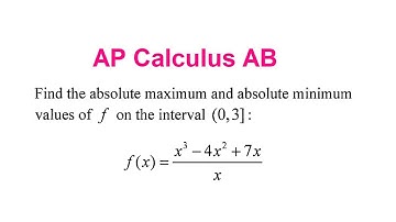 AP Calculus AB