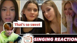 Singing Reaction - Randy Dongseu #songreaction #omegle #ometvinternasional #coversong