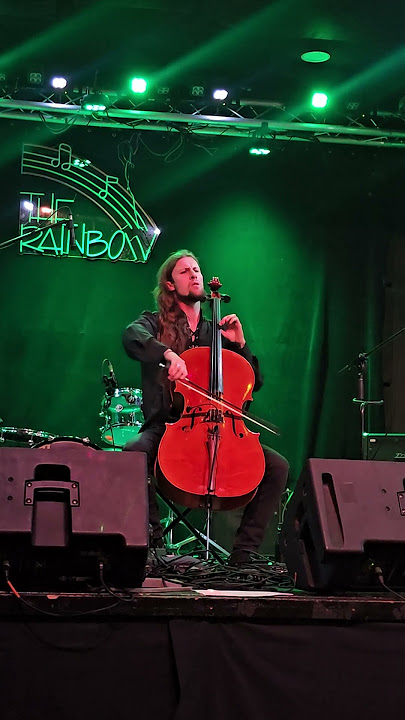 When you love playing heavy Arabic grooves on cello 🎻🖤🍉