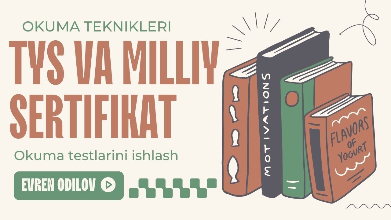Milliy sertifikat Turk tili sinovi haqida . Okuma taktikleri ! YouTube