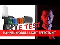 Hahnel light effect kit module  unboxing et test 
