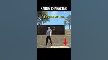 Kairos Character Ability Test 🔥 Free Fire New Character Kairos Skill @5ganshulgaming