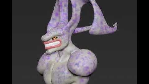 Alien 7 Turntable available on Turbosquid com Now