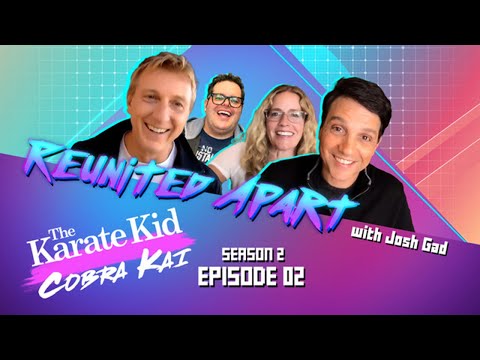 The Karate Kid x Cobra Kai | Reunited Apart with Josh Gad | Netflix