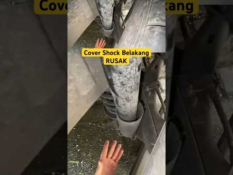 Wajib diganti, Cover antidebu shockbreaker mobil rusak #shockbreaker #allnewpicanto #picanto #kia
