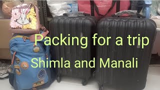 Let's pack with me for a most awaited journey/Manali and Shimla tour packing