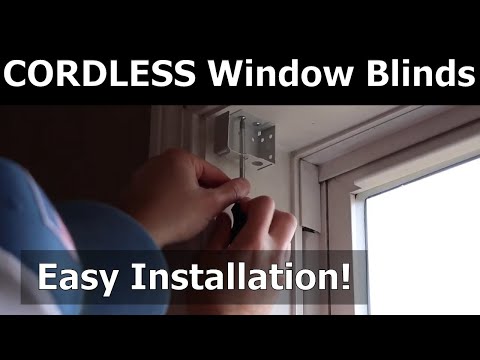 Video: Si të instaloni blinds në një dritare xhami?