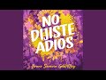 No Dijiste Adiós