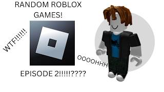 Random Roblox Games (episode 2)