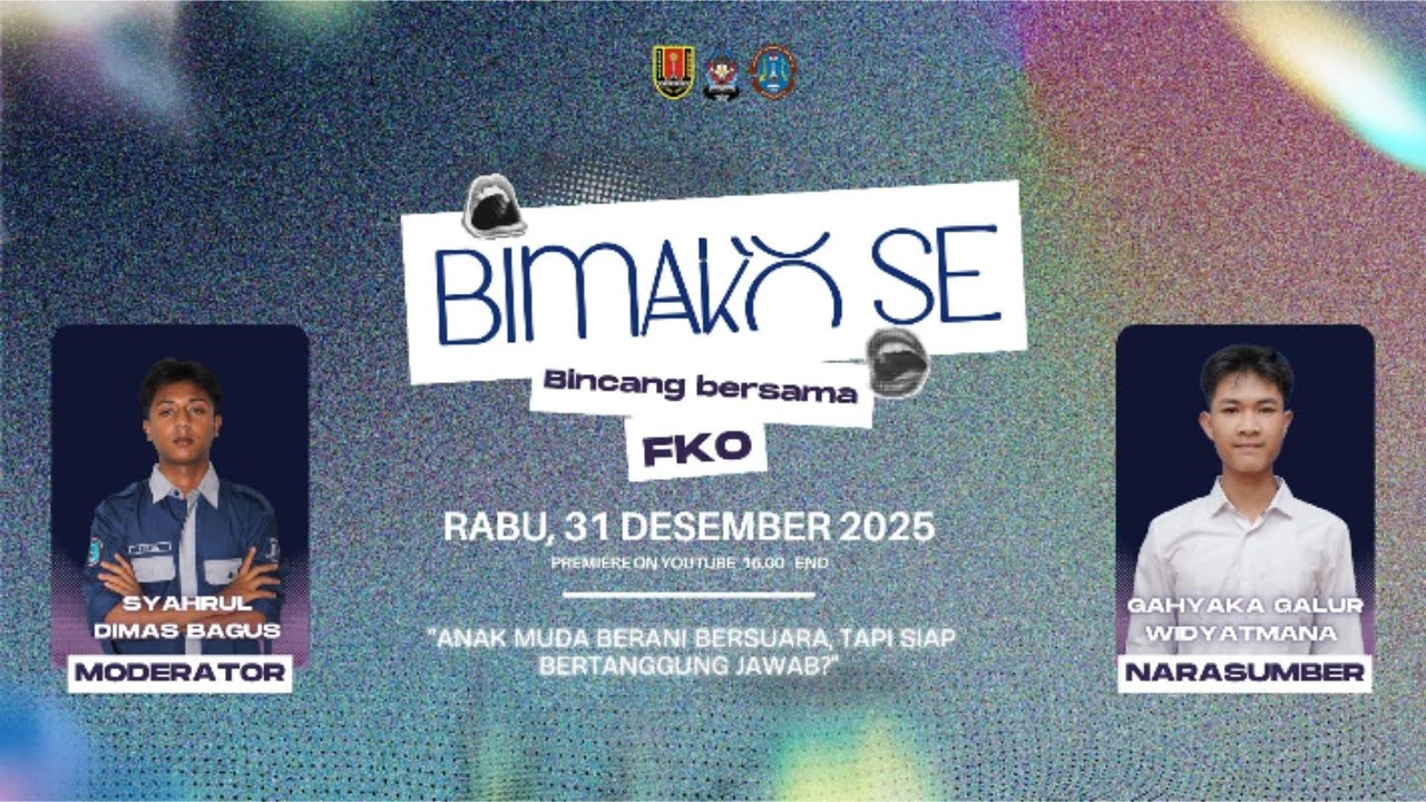 BIMAKO SE Eps 2  “Anak Muda Berani Bersuara, Tapi Siap Bertanggung Jawab?”