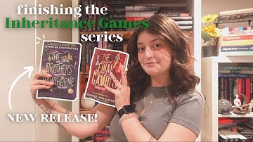 reading the brothers hawthorne (new release!) & the final gambit 📚✨🗝️ | spoiler free reading vlog