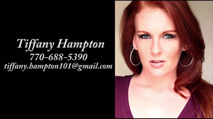 Tiffany Hampton Actors Demo Reel