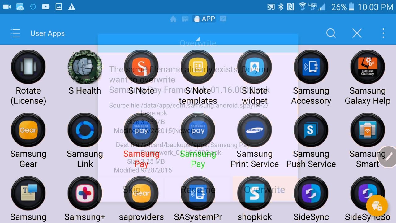 How to send APK files YouTube