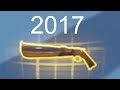 shotguns in 2017 vs now