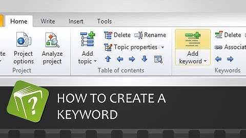 How to create a keyword (Step-by-step guide)