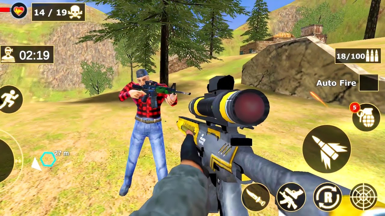Combat Shooter Gun Strike  _ Android GamePlay #3