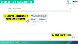 Video Tutorial : How to Add Researcher and Group of Researchers in SciVal