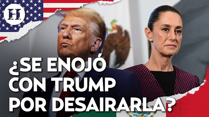¿Molesta con Donald Trump por plantarla? Esto dijo Claudia Sheinbaum sobre el retiro de Trump del G7