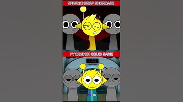 Incredibox - Sprunk Swap Showcase Vs Pyramixed Squid Game Part 2 #sprunki #shorts