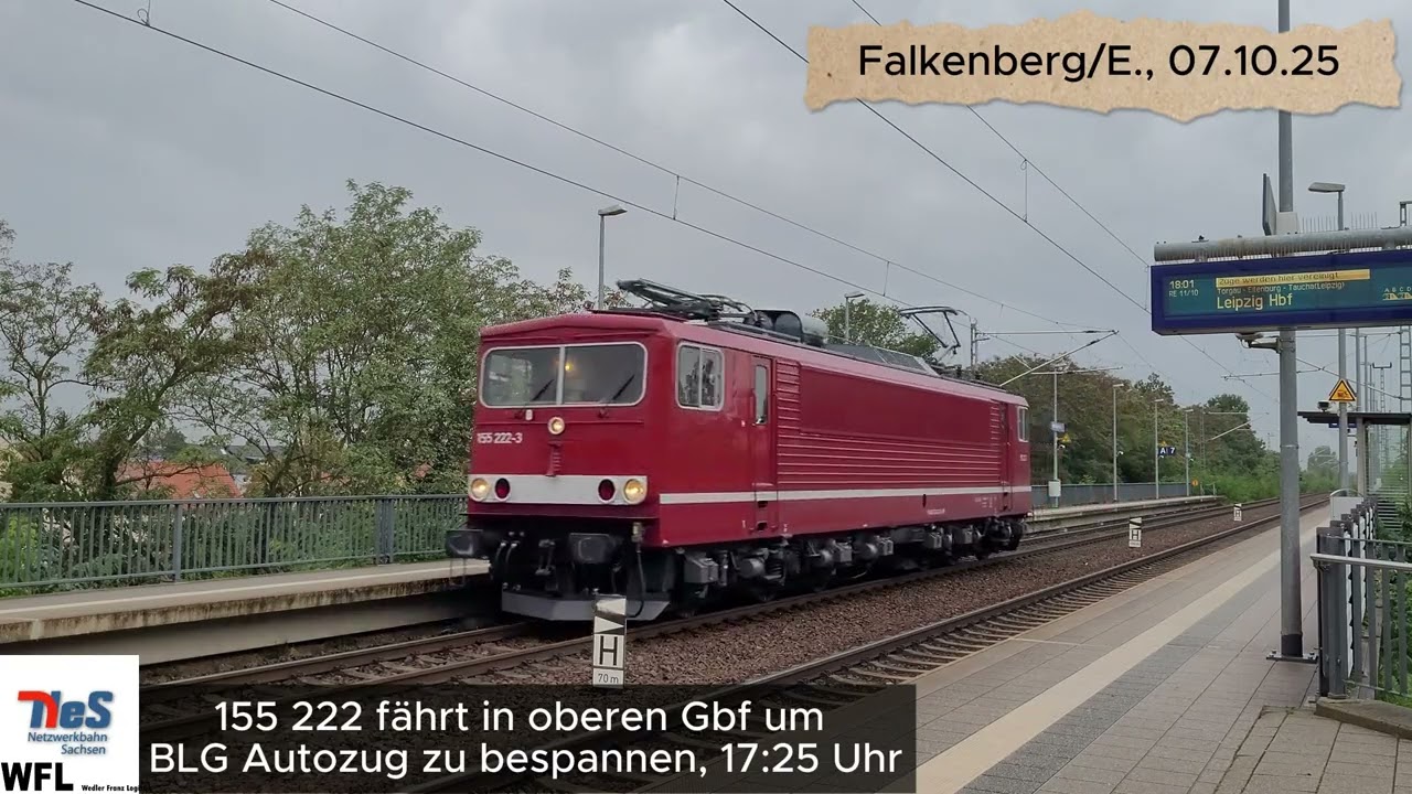 Von Mischern und Kesselzügen bei der Eisenbahn in Falkenberg/E.