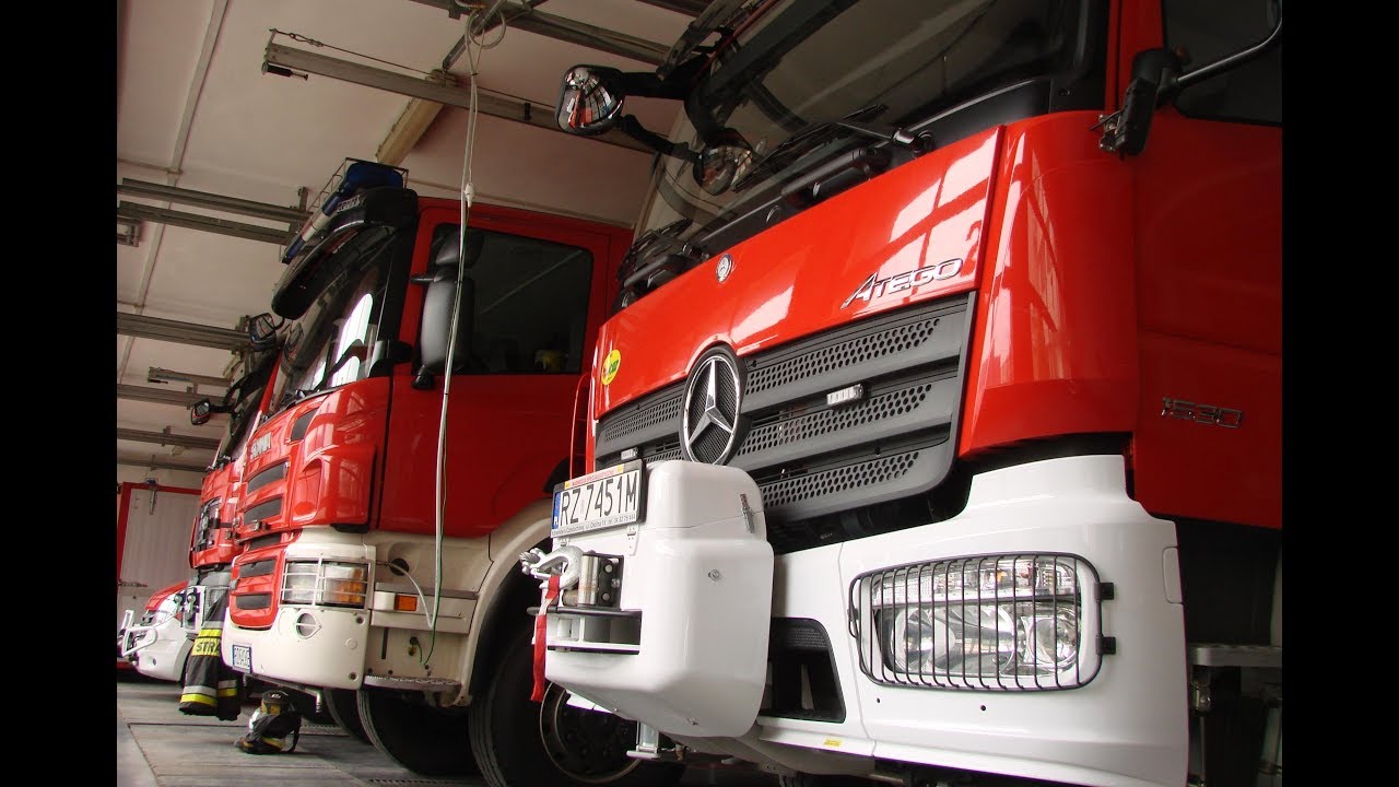 [HIT][OD ŚRODKA] Wyjazd Alarmowy Plutonu Gaśniczego 321[R]21, 25, 54 z JRG 1 Rzeszów