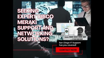 🔗 Seeking Expert Cisco Meraki Support and Networking Solutions? ! San Diego IT Support