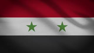 Syria Flag  | علم دولة بشار الأسد  سوريا 🇸🇾 | علم سورية يرفرف فوق  | علم سوريا القديم