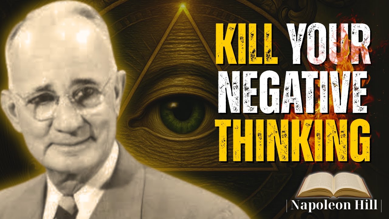 Kill Negative Thinking, Your Life Will Become Easier! | Napoleon Hill Motivation