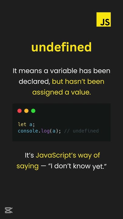 null vs undefined in JavaScript 🤯 | #javascript #interviewquestions # ...