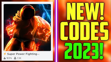 FUTURE CODES!! | *NEW* ROBLOX SUPER POWER FIGHTING SIMULATOR CODES 2023!