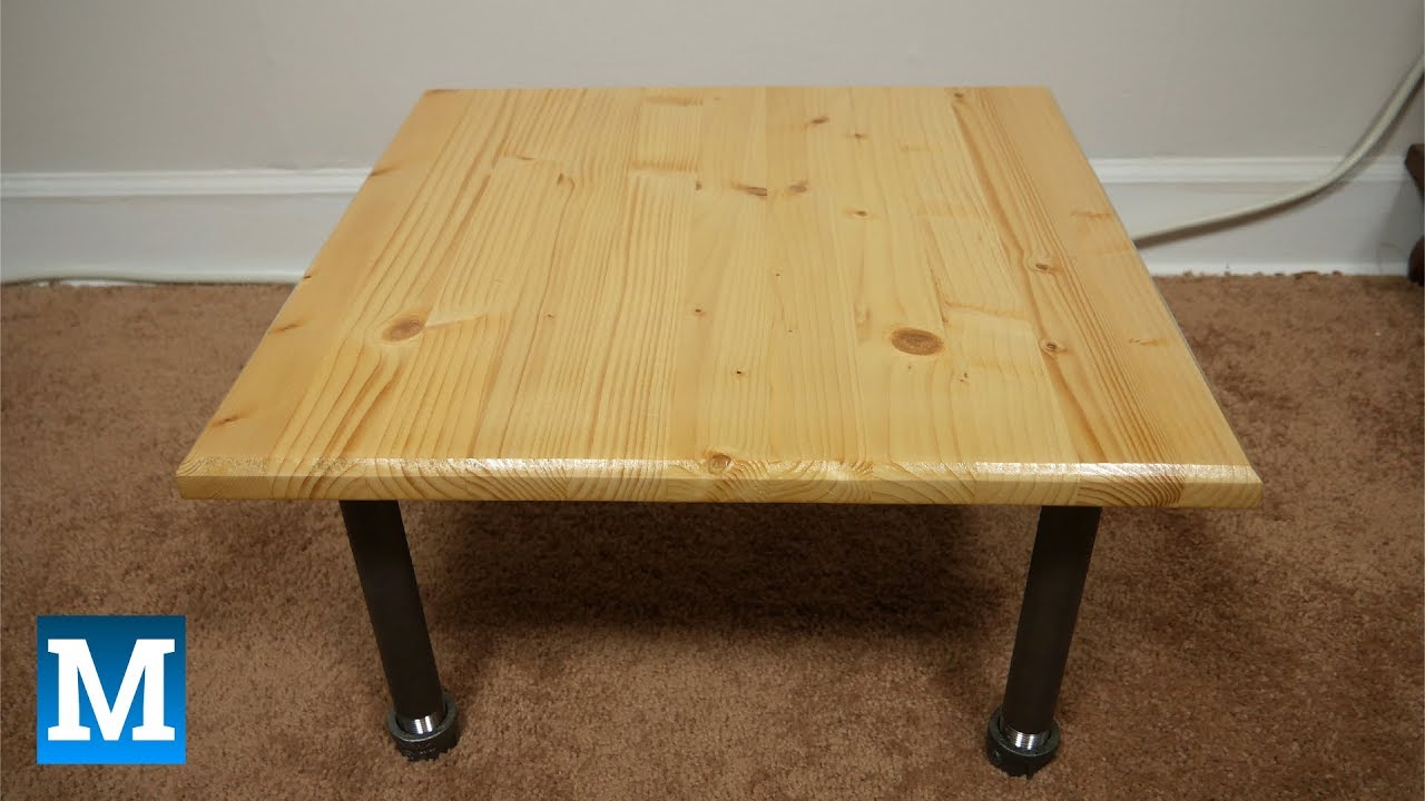 How to Build a Simple DIY Wooden Table Top--The SIMPLE Way!